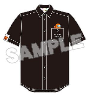 Among Us - Nendoroid Plus Work Shirt Crewmate Orange (L Size)