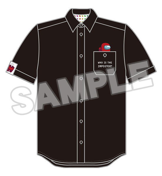 Among Us - Nendoroid Plus Work Shirt Crewmate Red (L Size) image 2