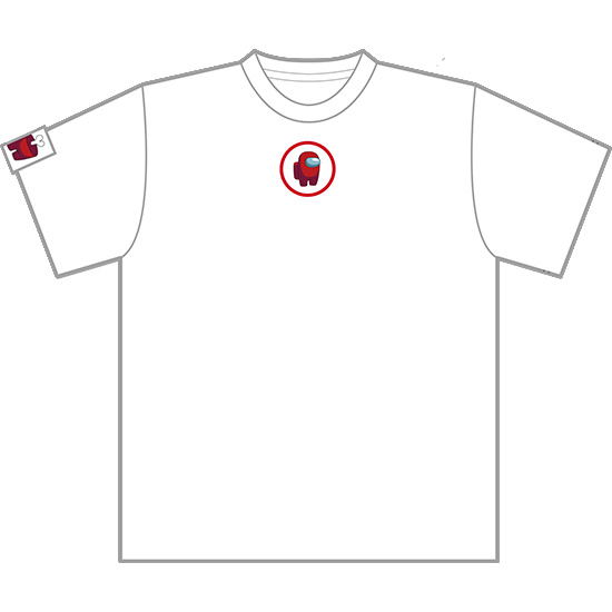 Among Us - Nendoroid Plus T-shirt Crewmate Red (L Size) image 1
