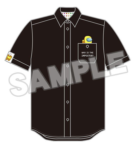 Among Us - Nendoroid Plus Work Shirt Crewmate Yellow (L Size) image 2