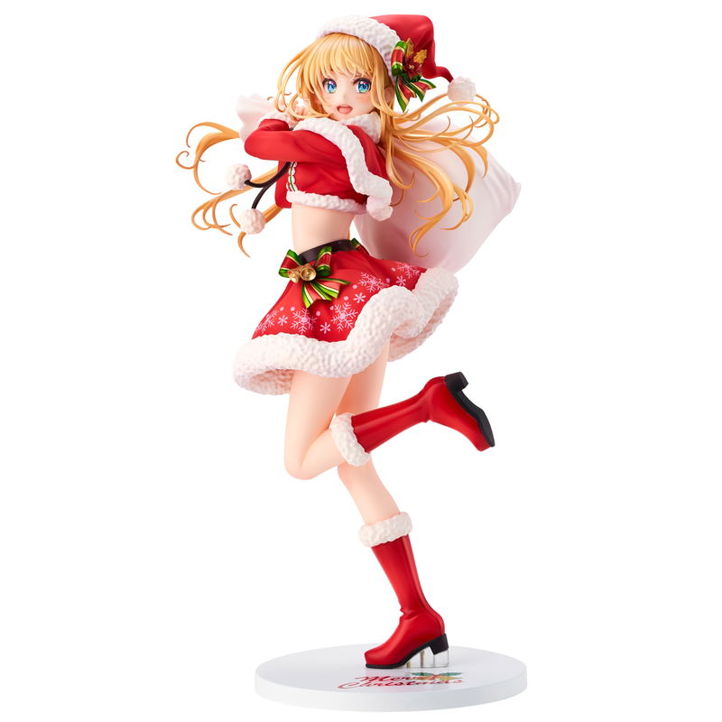 En Morikura Illustration Pre-Painted Figure: Santa Girl image 1
