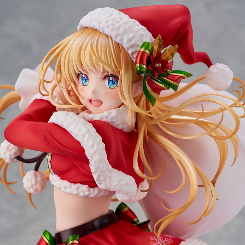 En Morikura Illustration Pre-Painted Figure: Santa Girl image 14
