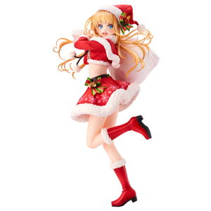 En Morikura Illustration Pre-Painted Figure: Santa Girl