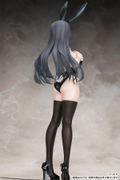 Icomochi Original Illustration 1/7 Scale Pre-Painted Figure: Black Bunny Kouhai-chan Unmasked Ver. thumbnail 14
