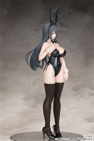 Icomochi Original Illustration 1/7 Scale Pre-Painted Figure: Black Bunny Kouhai-chan Unmasked Ver.
