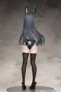 Icomochi Original Illustration 1/7 Scale Pre-Painted Figure: Black Bunny Kouhai-chan Unmasked Ver. thumbnail 6