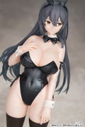 Icomochi Original Illustration 1/7 Scale Pre-Painted Figure: Black Bunny Kouhai-chan Unmasked Ver. thumbnail 9