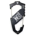 New Japan Pro-Wrestling: Bullet Club Carabiner S Type Black thumbnail 1