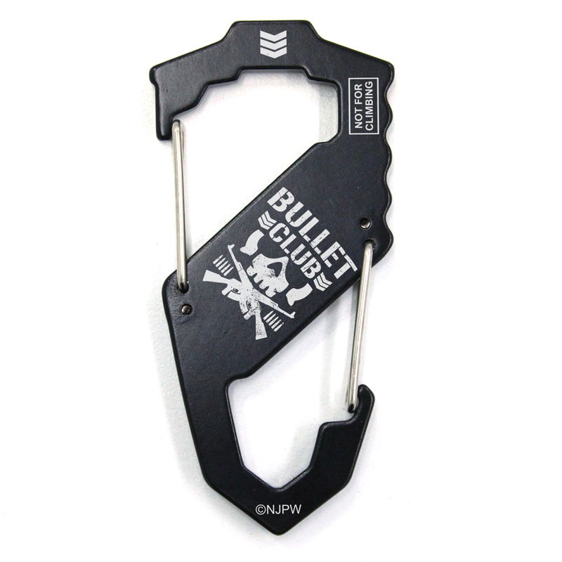 New Japan Pro-Wrestling: Bullet Club Carabiner S Type Black image 1