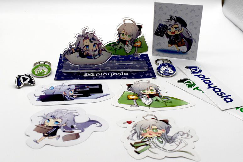 Playasia VTuber Pack (Obake PAM & Aka Mana) image 1