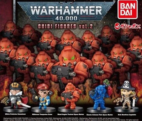 Warhammer 40,000 Chibi Figures Vol. 2 (Set of 5) image 1