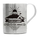 Yuru Camp Character Icon Double Layer Stainless Mug Cup thumbnail 1