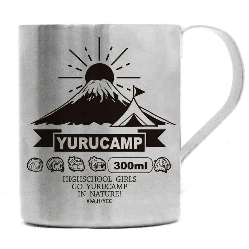 Yuru Camp Character Icon Double Layer Stainless Mug Cup image 1