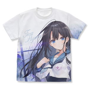 Princess Letter(s)! From Idol - Ayame Mizukuki Full Graphic T-shirt White (XL Size)_