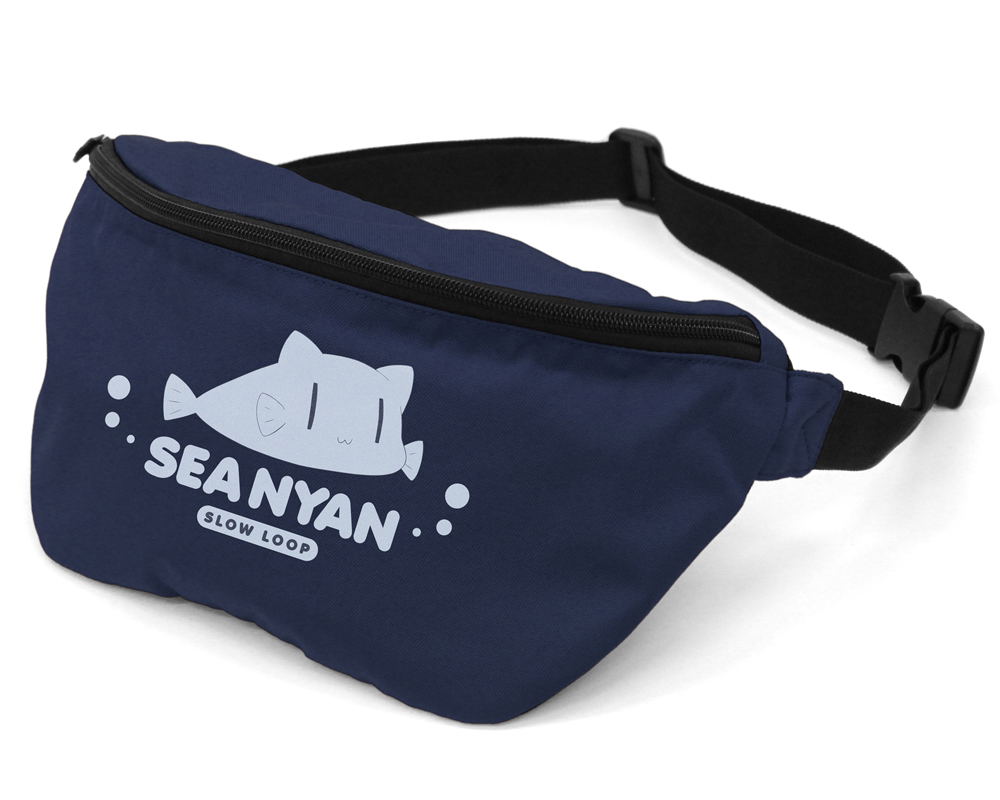 Slow Loop Sea Nyan Body Bag Navy