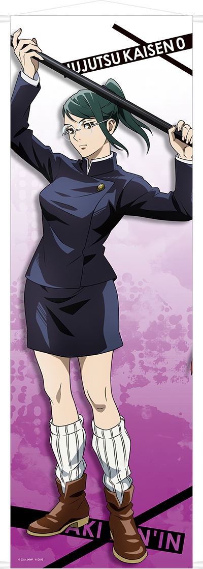 Jujutsu Kaisen 0: The Movie Life Size Tapestry - Zen'in Maki image 1