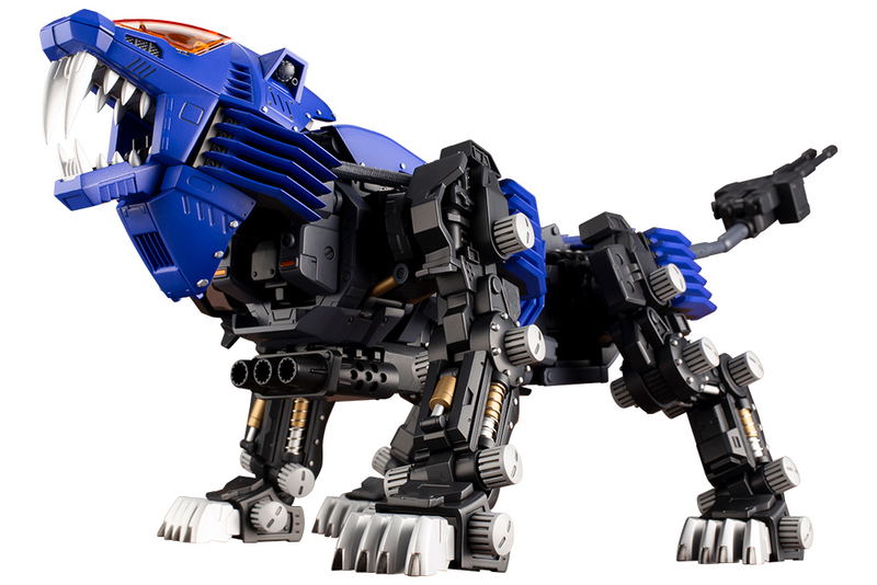 Zoids HMM 1/72 Scale Plastic Model Kit: RZ-007 Shield Liger Marking Plus Ver. image 1