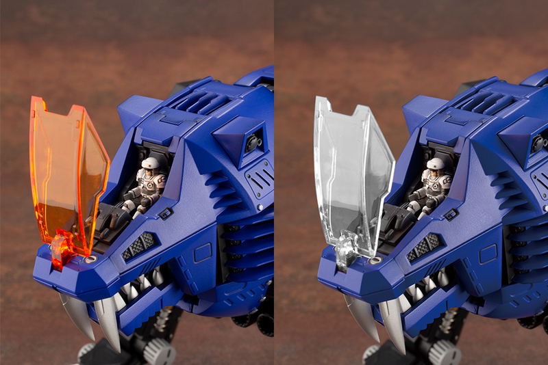 Zoids HMM 1/72 Scale Plastic Model Kit: RZ-007 Shield Liger Marking Plus Ver. image 11