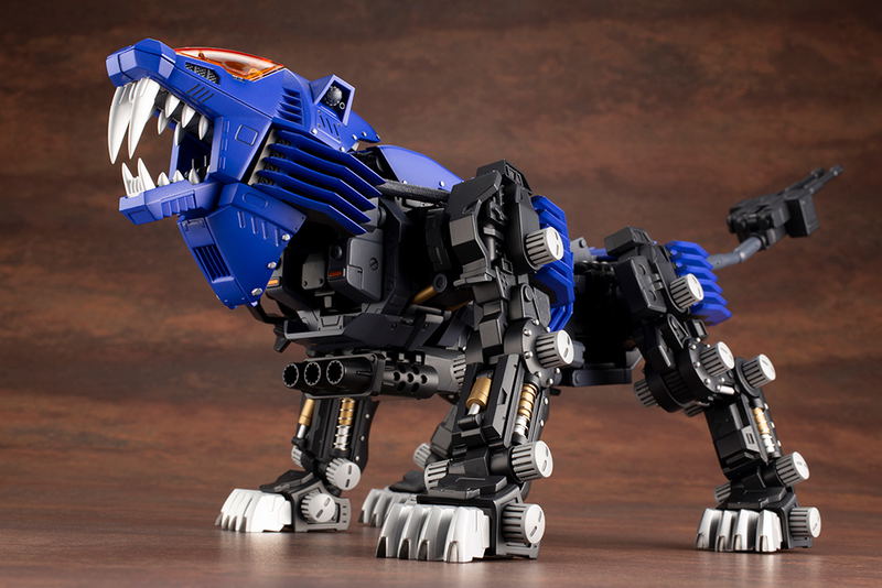 Zoids HMM 1/72 Scale Plastic Model Kit: RZ-007 Shield Liger Marking Plus Ver. image 2
