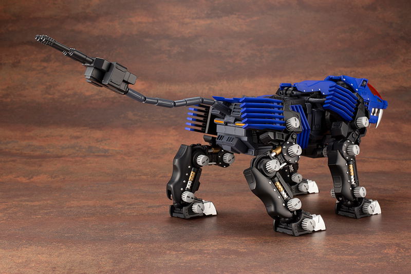 Zoids HMM 1/72 Scale Plastic Model Kit: RZ-007 Shield Liger Marking Plus Ver. image 4