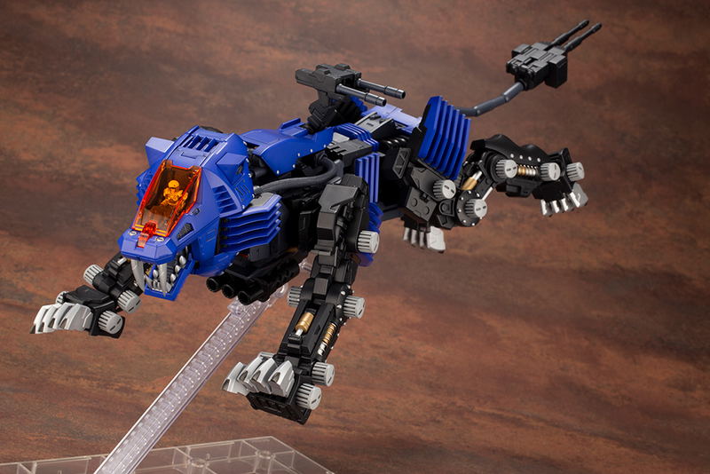 Zoids HMM 1/72 Scale Plastic Model Kit: RZ-007 Shield Liger Marking Plus Ver. image 7