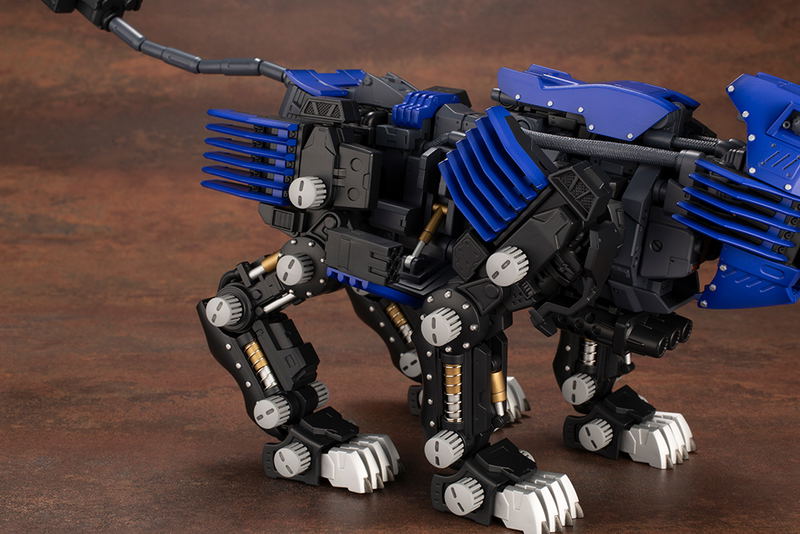 Zoids HMM 1/72 Scale Plastic Model Kit: RZ-007 Shield Liger Marking Plus Ver. image 8