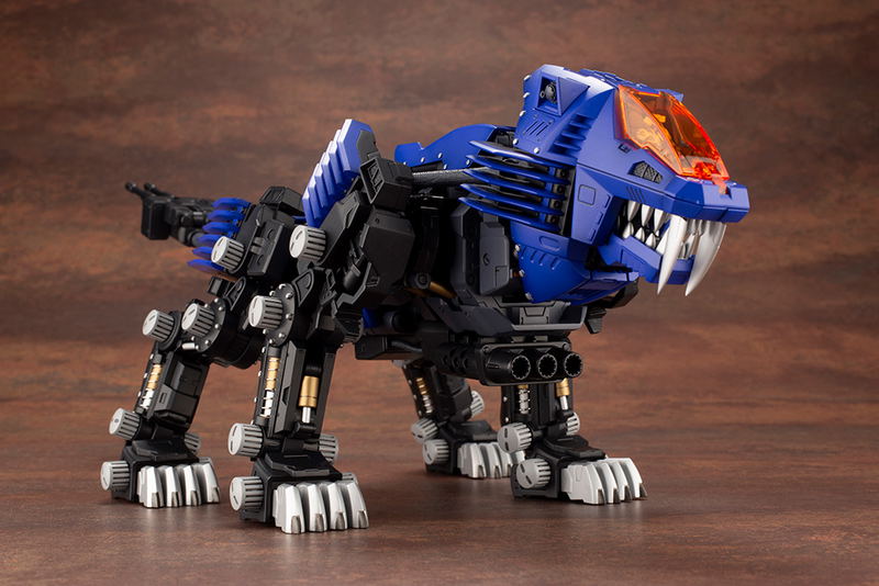 Zoids HMM 1/72 Scale Plastic Model Kit: RZ-007 Shield Liger Marking Plus Ver. image 9