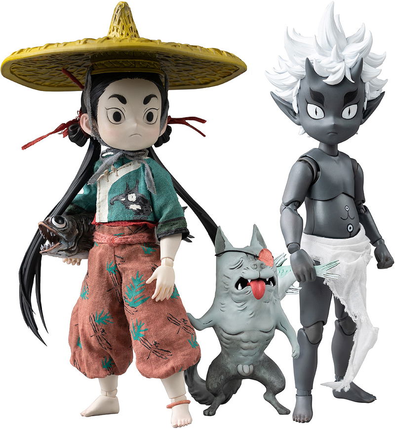 Zao Dao 1/6 Scale Pre-Painted Action Figure: Fishergirl and Little Sea Elf [Standard Edition] image 1