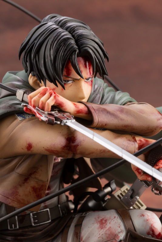 ARTFX J Attack on Titan 1/7 Scale Pre-Painted Figure: Levi Fortitude Ver. (Re-run) image 11
