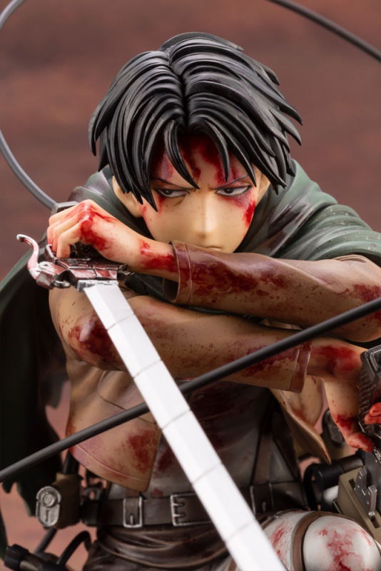 ARTFX J Attack on Titan 1/7 Scale Pre-Painted Figure: Levi Fortitude Ver. (Re-run) image 12