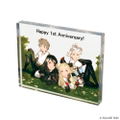 Bravely Default Acrylic Plate Anniversary Illustration (Set Of 9 Pieces) thumbnail 2