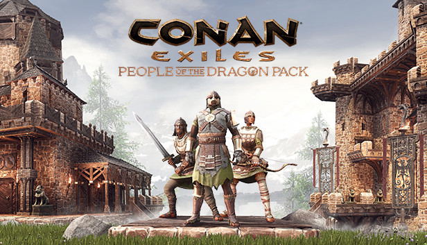 Conan Exiles: People of the Dragon Pack (DLC) <span class="ext" style="background-color: #B0000F; color: #FFFFFF;">DLC</span> <span class="ext" style="background-color: #2a475e; color: #FFFFFF;">STEAM</span> <span class="ext ext_digital">digital</span> image 1