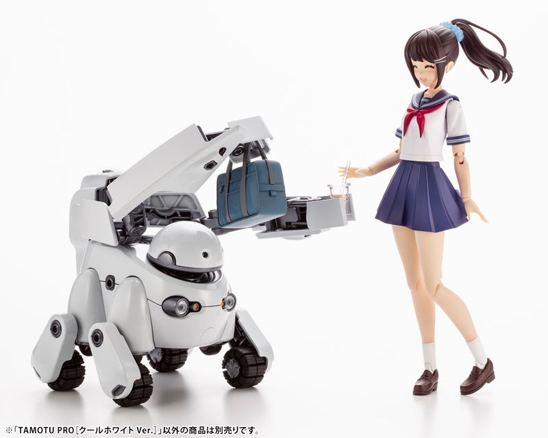 Maruttoys 1/12 Scale Plastic Model Kit: Tamotu Pro Cool White Ver. image 17