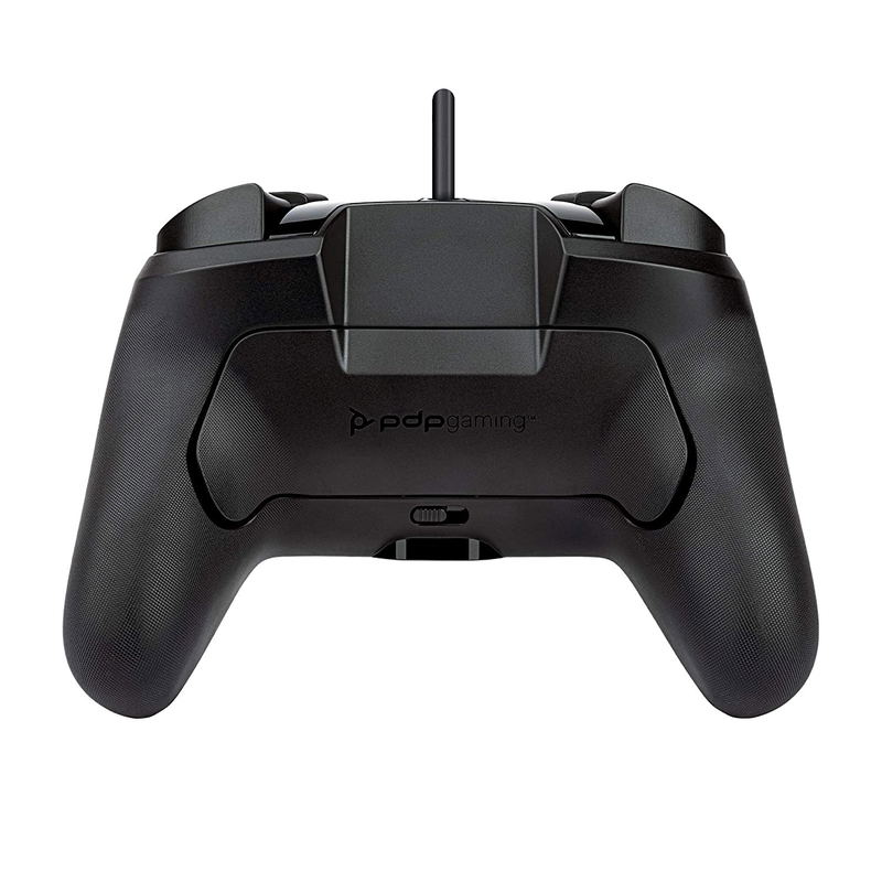 PDP Faceoff Deluxe + Audio Wired Controller for Nintendo Switch (Black/White) image 4