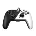 PDP Faceoff Deluxe + Audio Wired Controller for Nintendo Switch (Black/White) thumbnail 7