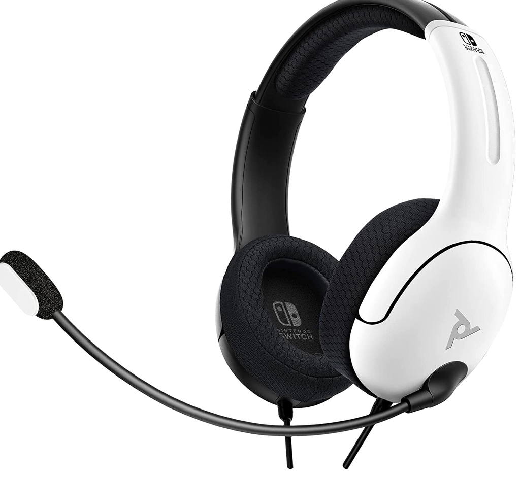 PDP Gaming LVL40 Wired Stereo Headset for Nintendo Switch (Black