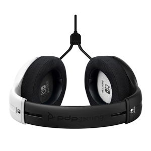 ​PDP Gaming LVL40 Wired Stereo Headset for Nintendo Switch (Black & White)