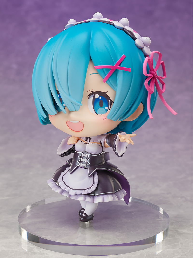 Re:Zero Starting Life in Another World Choumederukei Deformed Chikku Figure Premium Big: Rem Odemukae Ver. Art Style Color Finish image 2