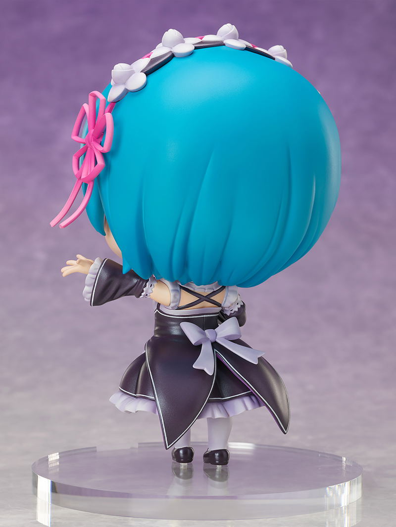 Re:Zero Starting Life in Another World Choumederukei Deformed Chikku Figure Premium Big: Rem Odemukae Ver. Art Style Color Finish image 3