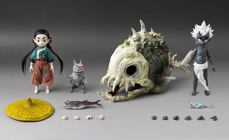 Zao Dao 1/6 Scale Pre-Painted Action Figure: Fishergirl and Little Sea Elf [Deluxe Edition] image 2