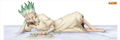 Dr. Stone Original Illustration 2-Way Tricot Dakimakura Cover: Senku Ishigami thumbnail 3