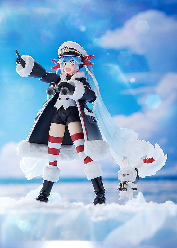 figma No. EX-066 Character Vocal Series 01 Hatsune Miku: Snow Miku Grand Voyage Ver. [GSC Online Shop Exclusive Ver.] image 3