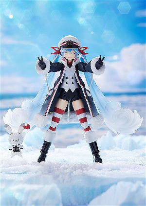 figma No. EX-066 Character Vocal Series 01 Hatsune Miku: Snow Miku Grand Voyage Ver. [GSC Online Shop Exclusive Ver.]