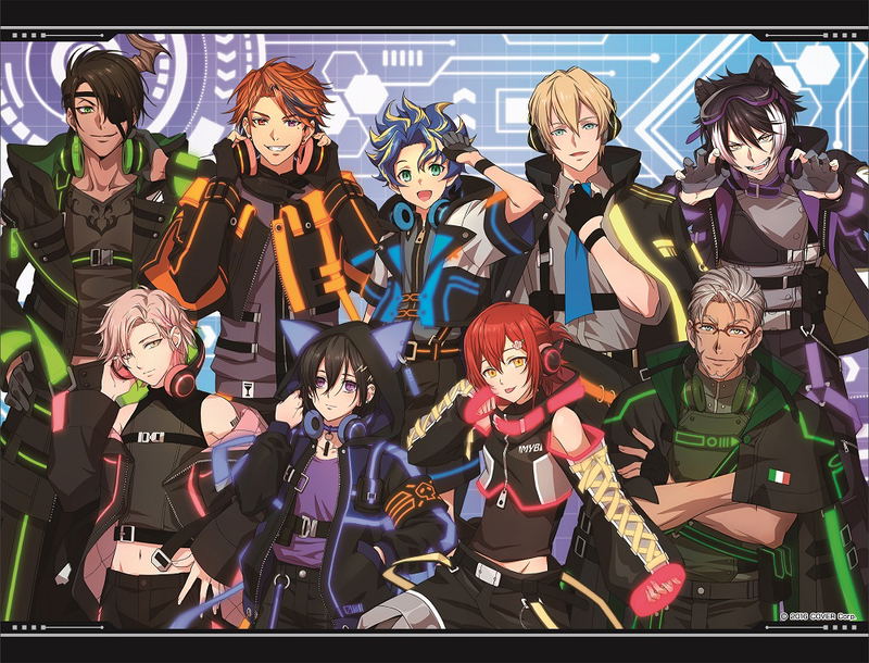 Holostars B2 Wall Scroll Original Illustration Version image 1