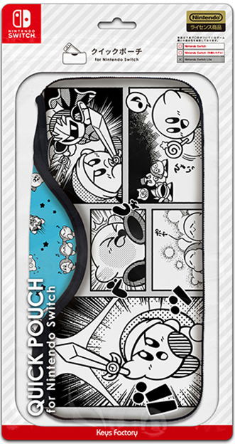 Kirby Star Quick Pouch for Nintendo Switch (Kirby's Comic Panic) image 1