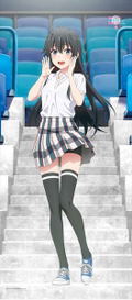 My Teen Romantic Comedy SNAFU Climax! Original Illustration Big Wall Scroll: Yukino (Cheering) thumbnail 2