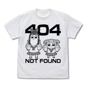 Pop Team Epic 404 T-shirt White (L Size)_