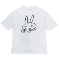 Made In Abyss: The Golden City Of The Scorching Sun - Nanachi's Autograph Big Silhouette T-shirt White (L Size) thumbnail 1