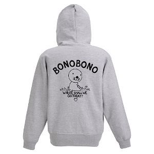 Bonobono Zip Hoodie Mix Gray (L Size)