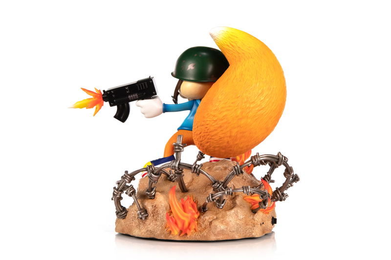 Conker's Bad Fur Day Resin Painted Statue: Soldier Conker [Standard Edition] image 6